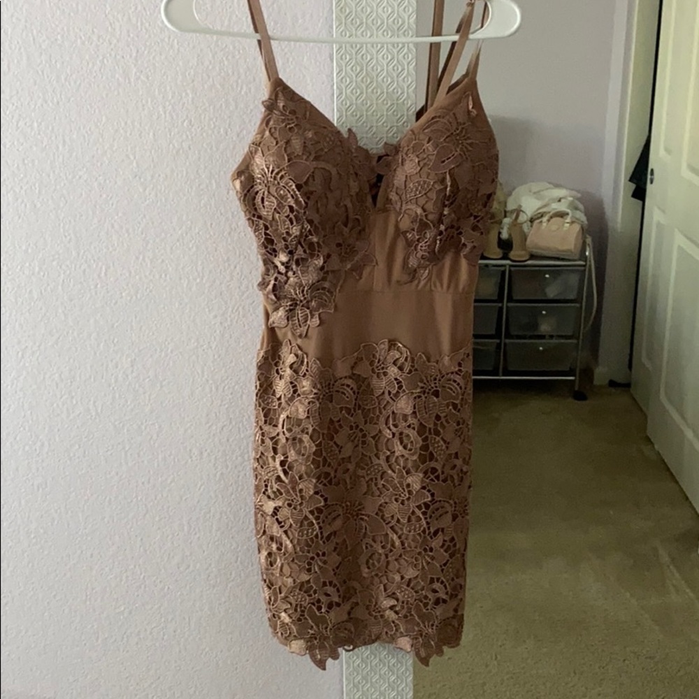 Floral mini dress
